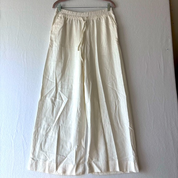a new day Pants - NWT a new day linen wide leg pants. Size medium drawstring at waist